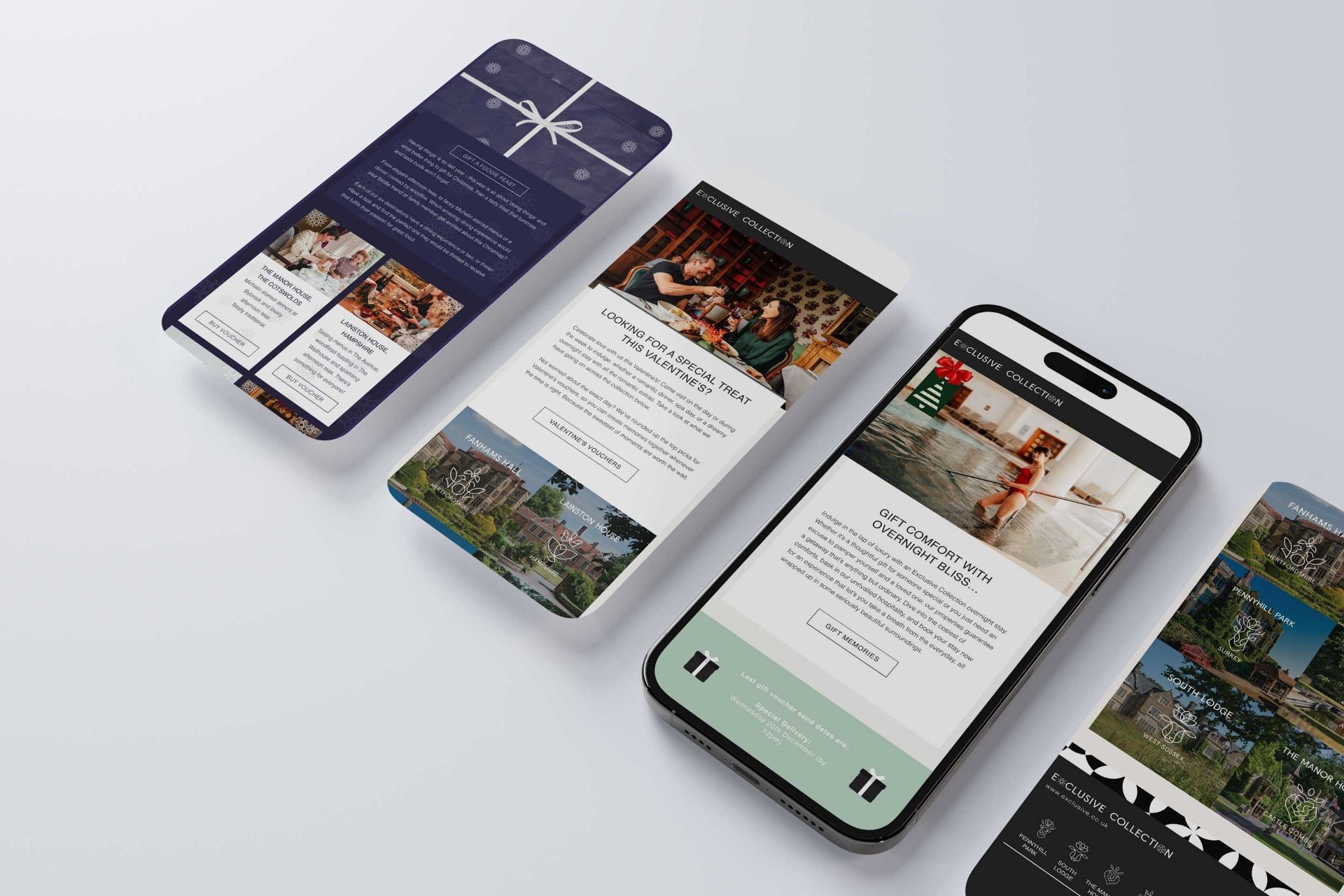 Managed email marketing agency jarrang casestudy exclusive collection flatlay