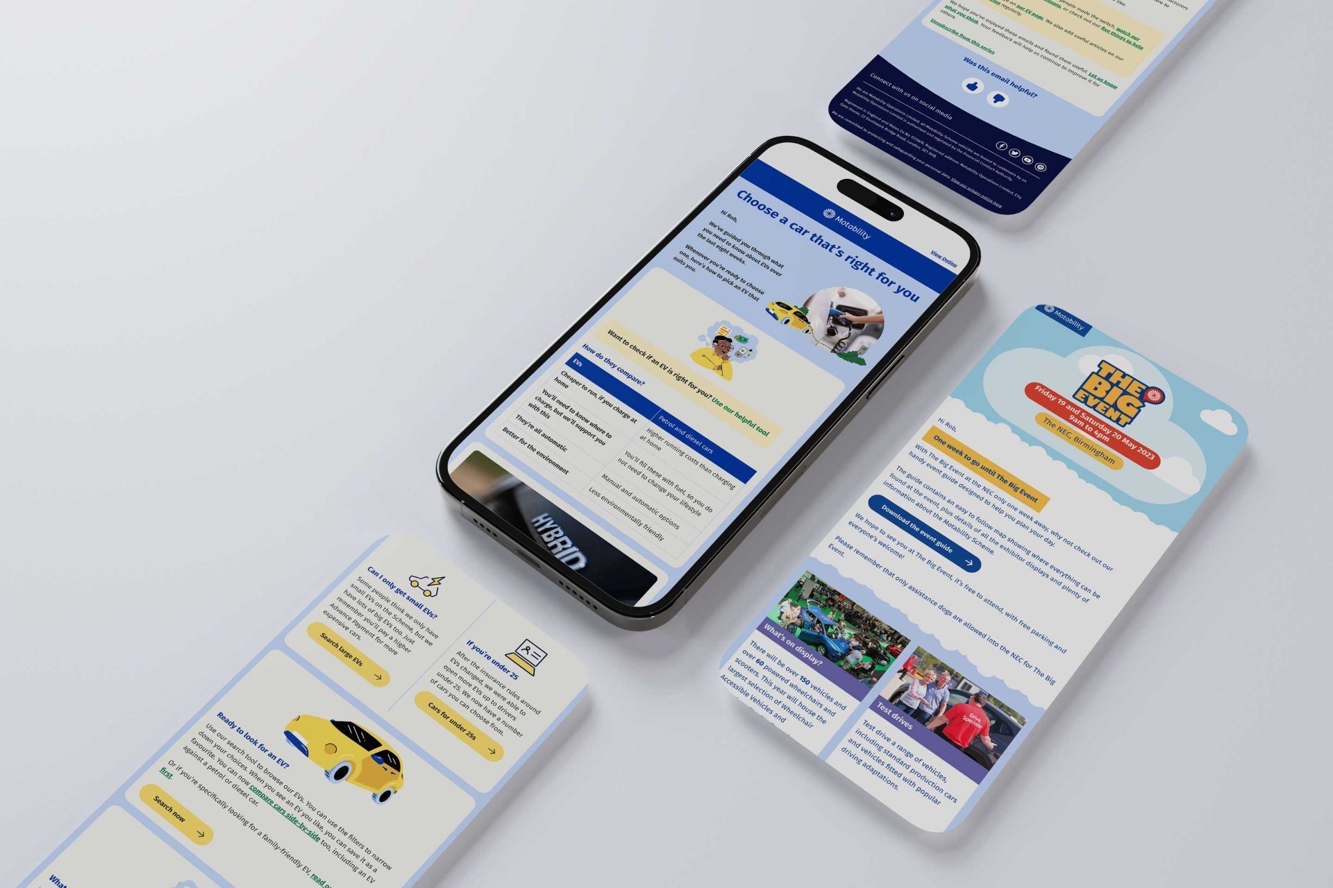 Managed email marketing agency jarrang casestudy mobility flatlay