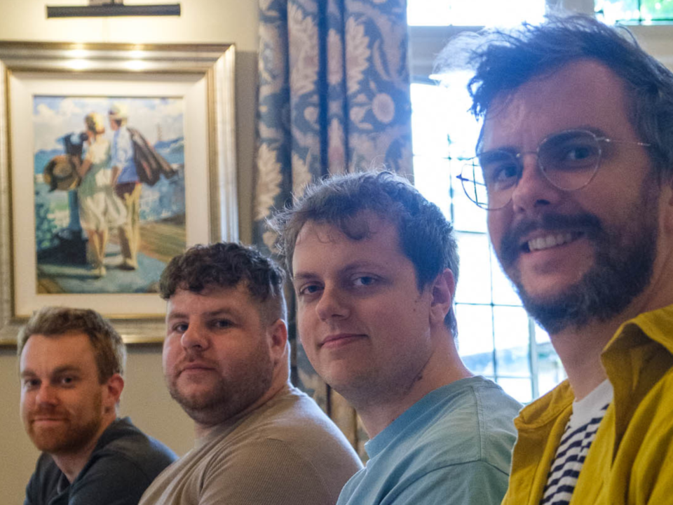 Purple And Black Modern Welcome Message Presentation 3